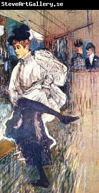  Henri  Toulouse-Lautrec Jane Avril Dancing